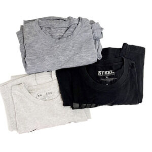 Bundle Lot 3 Men's Shirts Size XL Under Armour Steel & J. Crew